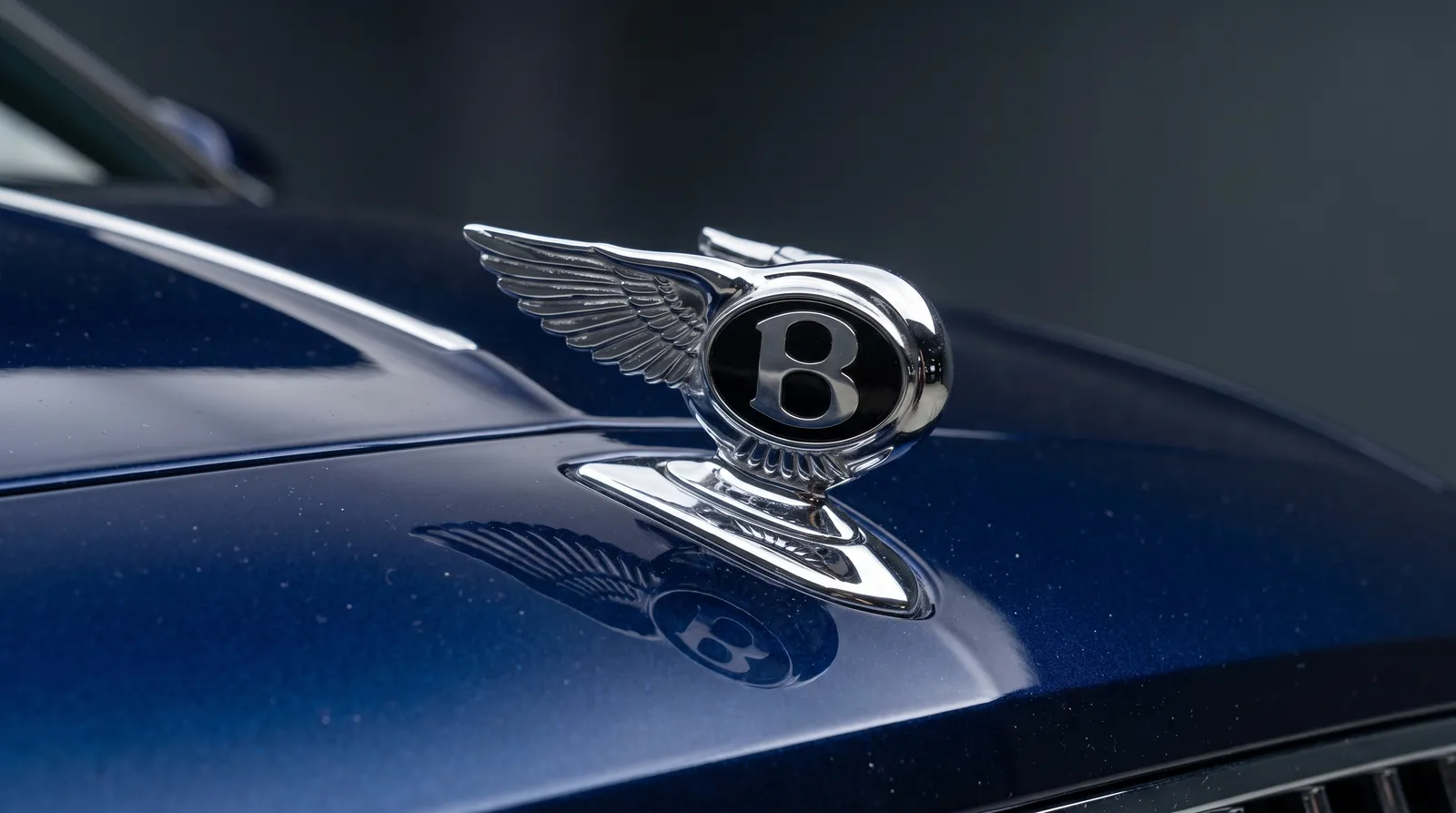 Detail van een Bentley